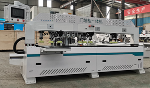 Máquina ranuradora de perforación de bisagra de orificio lateral CNC para fabricación de puertas de armarios multifuncionales 3 en 1 CNC <span class=keywords><strong>Dook</strong></span> Lock Hole Drilling Machine - Product Image 5