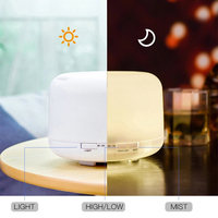 Diffuseur d'arôme électrique, multifonction, automatique, ultrasonique, pour maison intelligente, humidificateur avec huile essentielle et musicale, 500ml
