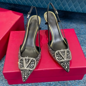 Summer High Heel Sandals Diamond Inlaid Design Pointed Toe High Heels Fashion Luxury Brand Outdoor Women's Party High Heels - Product Image 4