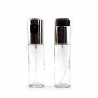Bouteille pulvérisateur d'huile en verre pour salade, cuisson, friture, cuisson à l'huile, distributeur d'huile d'olive, vente directe d'usine