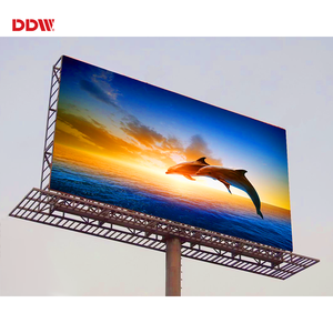 P5.7 P6.66 P8 P10 papan tampilan iklan desain sudut kanan layar led luar ruangan untuk iklan dan aplikasi Video - Product Image 2