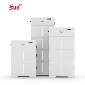 Batterie au phosphate de fer de lithium SunPlus 15KWH 51.2V, protection IP65, hybride, empilable, certifiée WiFi/Bluetooth pour une utilisation domestique - Product Image 2