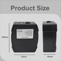 Compteur de personnes intelligent sans fil Dingtek DC500 avec capteur PIR, portée de 5 m, capteur de comptage de personnes à bas prix