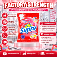 Usine en gros 13g meilleure qualité Sachet lessive en poudre détergent détachant fournisseur de vêtements savon de lavage bon marché pour l'Afrique
