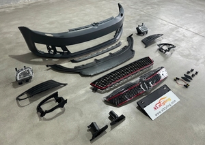 ชุดแต่งรถยนต์ XLstyling ชุดแต่งกันชนหน้าพร้อมกระจังหน้า สำหรับรถยนต์ VW <span class=keywords><strong>Volkswagen</strong></span> Jetta <span class=keywords><strong>2012</strong></span> MK6 รุ่น <span class=keywords><strong>GLI</strong></span> Style - Product Image 2