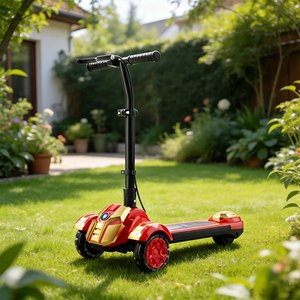 Trottinette pour enfants de 6 à 12 ans, facile à utiliser, stable, <span class=keywords><strong>en</strong></span> alliage d'aluminium, double frein, hauteur réglable, pour <span class=keywords><strong>l</strong></span>'extérieur - Product Image 3