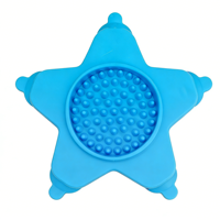Tapis à lécher pour chiens, chiots et animaux de compagnie – Distributeur lent de nourriture et friandises, jouet de stimulation pour chien avec ventouse murale