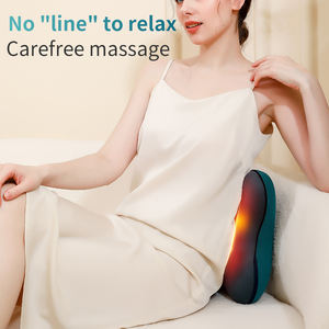 Siège de voiture taille masseur <span class=keywords><strong>coussin</strong></span> pour mollet cuisse <span class=keywords><strong>ventre</strong></span> corps cou <span class=keywords><strong>dos</strong></span> shiatsu masseur <span class=keywords><strong>coussin</strong></span> oreiller avec chauffage <span class=keywords><strong>et</strong></span> vibration - Product Image 3