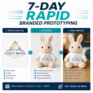 Peluche personnalisée confortable en forme de lapin pour hôtel, avec logo, tenues, cadeau d'entreprise professionnel, cadeau de Noël, animal en peluche, <span class=keywords><strong>jouet</strong></span> doux, OEM ODM - Product Image 3