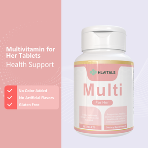 Oem Daily Women's Complete Multivitamin Multimineral Tablets Supplement For Antioxidant Bone Support Immunity Boost Metabolism - Product Image 5