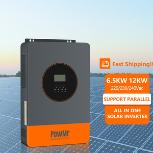PowMr Promotion Spéciale Onduleur Solaire 6.5KW 220/230Vac Entrée PV 8500W Onde Sinusoïdale Pure Contrôleur Solaire MPPT Intégré POW-HVM6.5KP 48V - Product Image 2