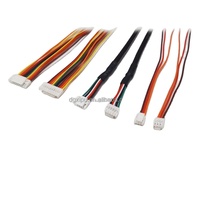 Kabel kustom perakitan jst gh 1.25 kabel konektor 2 3 4 5 6 7 8 9 10 11 12 pin GHR-02V-S