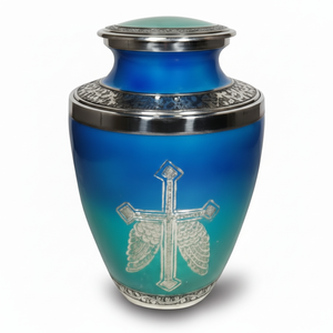 Urnas de latón para hombres y mujeres, urnas decorativas para cenizas de adultos, urnas de cremación, urnas hechas a mano, urnas funerarias - Product Image 1