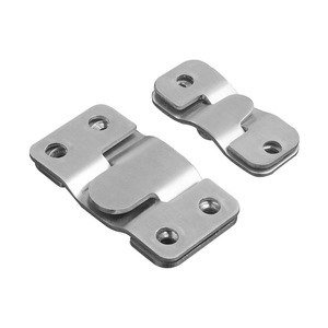 Stainless Steel Mountain Shaped Concealed Bed <b>Hanging</b> Buckle Picture Frame Mirror <b>Bracket</b> Wall Mounted Rust Resistant - Product Image 1