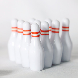 Accessoires et modèles de scène de sport en plein air pour maison de poupée, mini boule de <span class=keywords><strong>bowling</strong></span> - Product Image 6