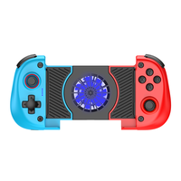 Manette de jeu L X3 avec ventilateur de refroidissement 2-en-1 et double moteur de vibration pour téléphones Android et iOS