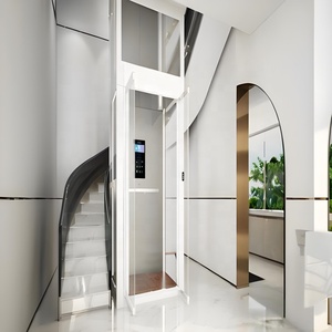 Ascensore Domestico Economico per Piccole Ville, Interno, 3 Piani, 4 Livelli, Ascensore <span class=keywords><strong>Residenziale</strong></span>, Montacarichi per Casa con <span class=keywords><strong>Vendita</strong></span> Diretta dalla Fabbrica - Product Image 2