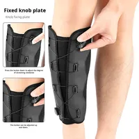 Support de jambe de pression à bouton réglable Nouveau manchon de compression de sport en acier au mollet