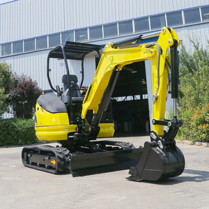 LIVRAISON GRATUITE Mini-excavatrice de 3,5 tonnes, excavatrice agricole, mini-excavatrice sur chenilles de 1 tonne, 1,5 tonne, 2 tonnes, mini-machine excavatrice à moteur - Product Image 2