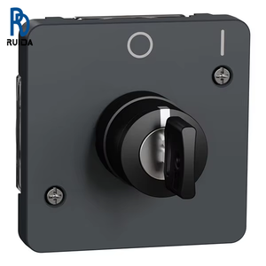 Interrupteur à clé pour contrôleur PLC, 3 vitesses, 1 normalement ouvert, contact 3A, bornes à vis, IP55, droit, série Mureva Styl, neuf - Product Image 1
