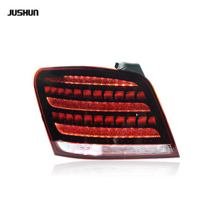 Luz Trasera LED Jushun para Mercedes Benz GLK 2013-2015, Versión Negra Ahumada Roja, 12v, Modificación y Mejora - Product Image 2
