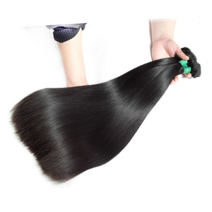 Extensiones de Cabello Humano Peruano y Brasileño de 8 a 40 Pulgadas, 100% Virgen Remy Mink, Liso Sedoso, en Paquetes, Hecho en China - Product Image 1