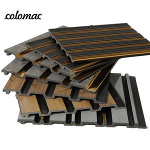 Panneau mural d'hôtel en PS stratifié <span class=keywords><strong>de</strong></span> haute qualité avec un design en grain <span class=keywords><strong>de</strong></span> bois, installation facile et effet 3D pour la décoration intérieure - Product Image 3