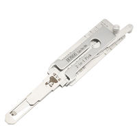 Envío Rápido Lishi Hon66 2 en 1 Decodificador de Cerraduras Automotrices de Acero Inoxidable Herramienta Manual Profesional para Cerrajeros para Accord Coupe 2003-2008