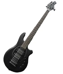 Weifang Rebon 5 string  olp electric bass guitar in satin black colour