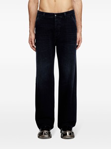 กางเกงยีนส์ขากว้างสำหรับผู้ชายสีดำและสีเทาขากว้างสไตล์ของผู้ชายปรับแต่งได้ตามต้องการ - Product Image 2