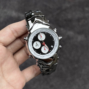 Vintage Y2K Millennium Watch Reloj <span class=keywords><strong>de</strong></span> sincronización <span class=keywords><strong>de</strong></span> juez <span class=keywords><strong>de</strong></span> tres ojos <span class=keywords><strong>de</strong></span> moda retro en forma especial para reloj <span class=keywords><strong>de</strong></span> pulsera elegante - Product Image 5