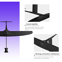 Vente chaude PNG 1150 carbone hydroptère aile pompe Glide Wings E-Foil planche à voile Kitesurf Sports nautiques planche de surf aile feuille