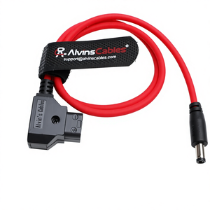 Cable de Alimentación DC 2.1 con Conector D-Tap y Revestimiento de PVC Ultra Suave de Alvin's Cables para Cámaras <span class=keywords><strong>Atomos</strong></span> <span class=keywords><strong>Ninja</strong></span> V, Blackmagic Design Video Assist y SmallHD - Product Image 1