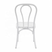 Chaise en plastique durable de style Thonet pour événements extérieurs, hôtels, restaurants, mariages et fêtes
