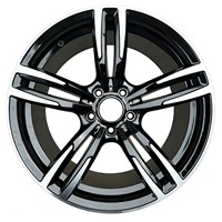 Llantas de Aleación Ligeras para Automóviles de Pasajeros, 19 Pulgadas, 437M, Borde Mecanizado Brillante, Llantas de Repuesto 5X120 para BMW E90 E60 F30 F10