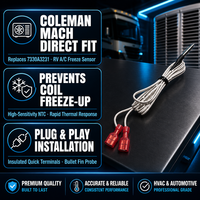 Capteur de température de remplacement pour climatiseur de camping-car Coleman Mach A3231, interrupteur de congélation, connexion rapide, précision 1°C pour les modèles 6797