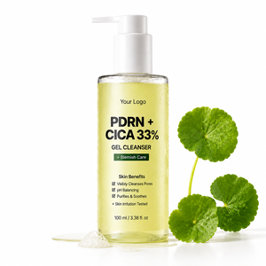 Gel Nettoyant Purifiant PDRN Équilibrant le Sébum, Apaise les Peaux à Tendance Imperfectible, Utilisation Quotidienne Douce, Testé Contre les Irritations Cutanées, Gel Nettoyant PDRN Cica - Product Image 1