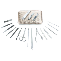 Ensemble de coupe-ongles professionnels en acier inoxydable en gros, kit complet d'outils de manucure et pédicure, idée cadeau pour la fête des mères