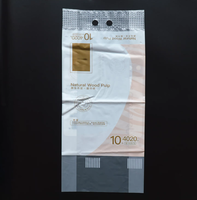 Rouleau de film laminé en plastique imprimé personnalisé papier hygiénique sac d'emballage en plastique pe