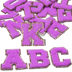 Parches de Letras Autoadhesivos de 5.5cm al por Mayor de Fábrica, Parche Bordado para Ropa, Pegatinas de Tela Bordadas - Product Image 3