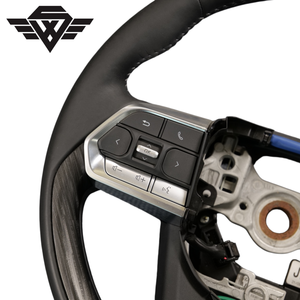 Volante Clásico de Madera de Durazno con Orificios Grandes Personalizado, Apto para Toyota Highlander, Sienna, Crown, LC200, 300, Prado, Hilux - Product Image 2