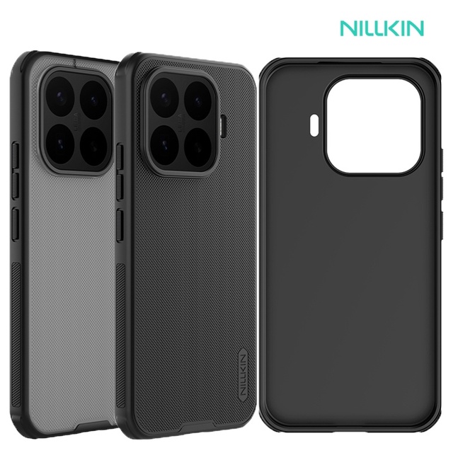 Nillkin Frosted Shield Pro Hard PC Shell Cover Case for Xiaomi 17T Pro / 17T TPU Frame Shockproof Cover