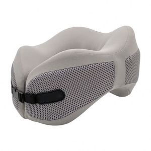 Custom Promo Business Logo Gift Portable Memory Foam U-Shaped Ergonomic Breathable Soft Neck <b>Wrap</b> Support Travel Pillow - Product Image 5