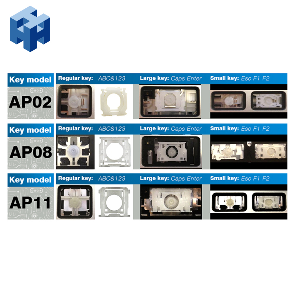 Набор колпачков для клавиатуры AP02 AP08 AP11 для Macbook A1278 A1286 A1297 A1370 A1465 A1369 A1466 A1502 A1425 A1398