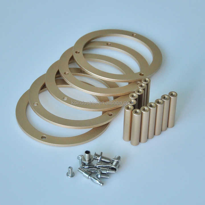 Amplifier Guard Rings Hifi Tube Amplifier Silver Aluminum Tube Guard Protector Cover for 811 ...
