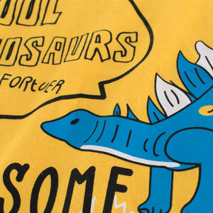 Camiseta de Verano para Niños con Estampado de Dinosaurios, Cómoda y a la Moda - Product Image 6