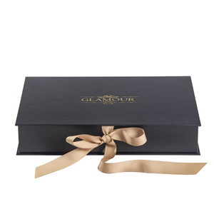 Hair Magnetic Box Hair Boxes Black Wholesale Custom Logo Premium Luxury Cardboard Paper Gift Wig Hair Extension Magnetic Packaging Box Customized Ribbon Art