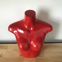 Mannequin de lingerie féminine pour le haut du corps, mannequin sexy en plastique pour bikini avec perruque, taille personnalisée, demi-corps sans tête