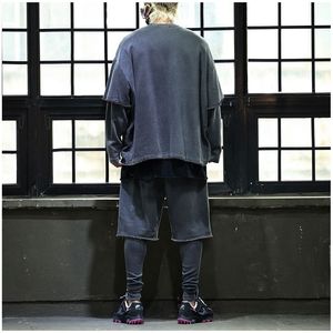 Conjunto de dos piezas con logotipo personalizado para <span class=keywords><strong>hombre</strong></span>, camiseta de manga corta, pantalones cortos, chándal de algodón y poliéster, superventas - Product Image 4