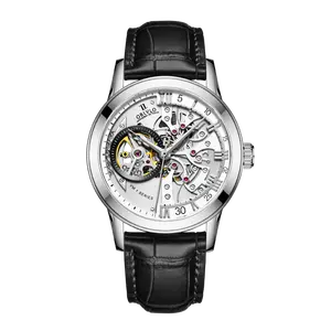 Rts Oblvlo Custom Luxe Automatische Beweging Hombre Skeleton Heren Relojs Pols Mechanisch Horloge Voor Heren